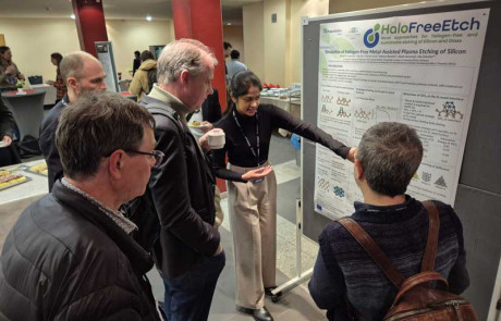 Namitha-Reghunath-showed-the-Scientific-Poster